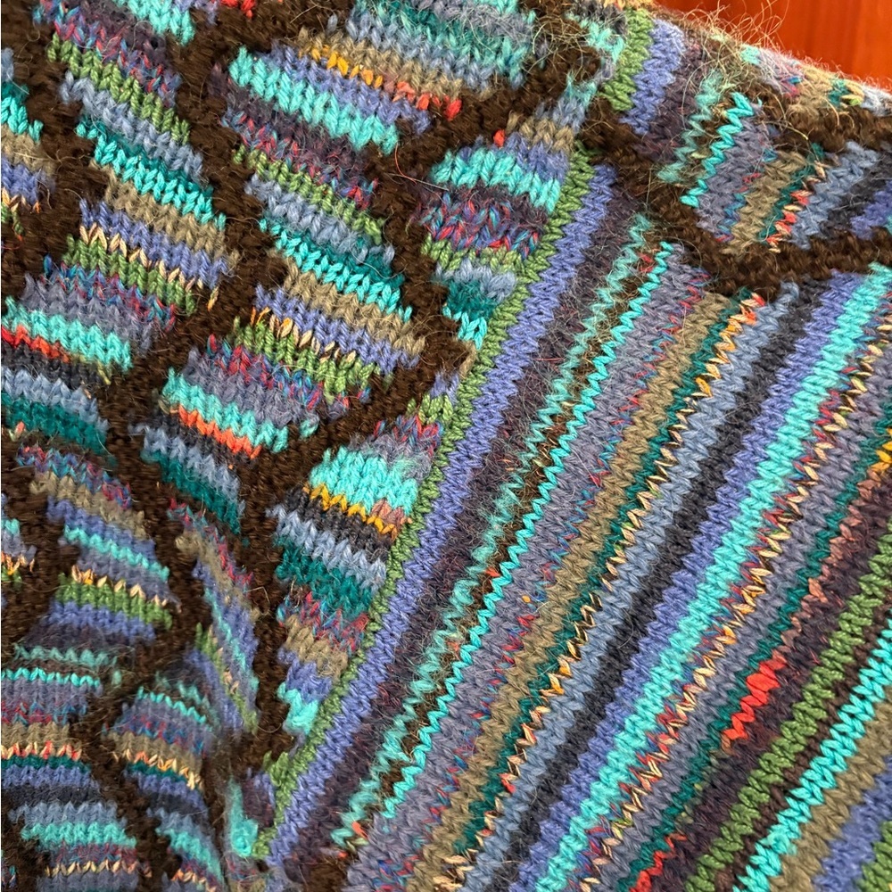Vintage Lee Andersen Roymar Knit Alpaca Coogi Style Sweater Size Large - Picture 5 of 15